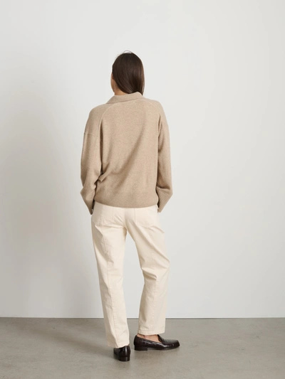 Shop Alex Mill Neil Pant In Herringbone In Ecru