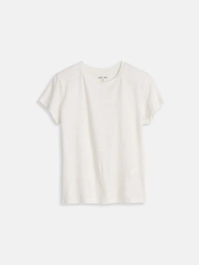 Shop Alex Mill Prospect Tee In Linen In Off White