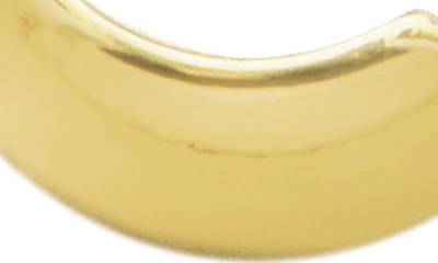 Shop Panacea Chunky Hoop Earrings In Gold