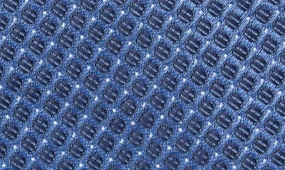 Shop Calvin Klein Steel Micro Diamond Print Tie In Light Blue