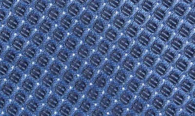 Calvin Klein Men's Steel Micro-dot Solid Extra Long Tie In Light Blue