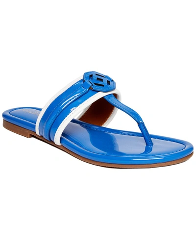 Shop J.mclaughlin J. Mclaughlin Nixi Leather Sandal In Blue