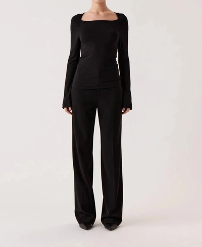 Shop Sophie Rue Megan Knit Top In Black