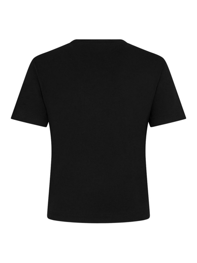 Shop Dsquared2 Boxy-fit Cotton T-shirt In Black
