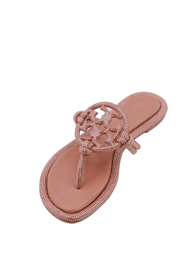 Tory Burch Sandalias - Color Carne Y Neutral In Nude & Neutrals