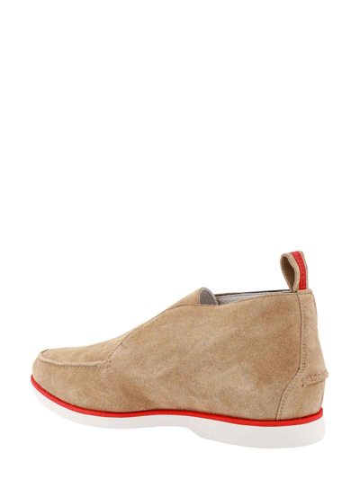 Shop Kiton Mocasines - Beis In Beige