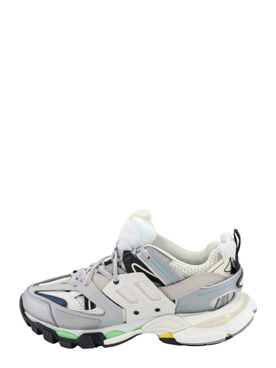 Shop Balenciaga Nylon Sneakers In Grey