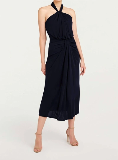 Shop Cinq À Sept Kaily Dress In Navy In Blue