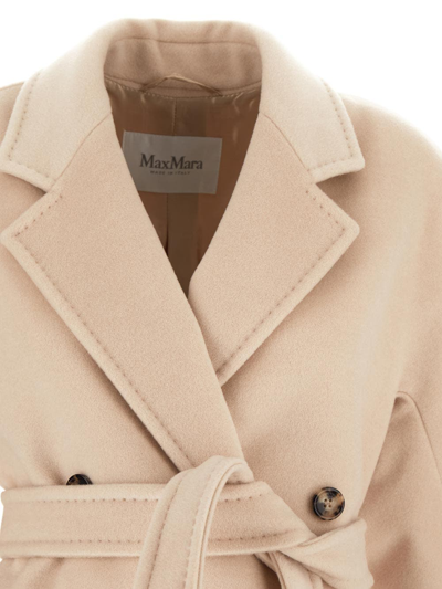 Shop Max Mara Pila Coat In Beige