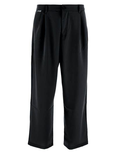 Shop Family First New Tube Basic Trousers In Black