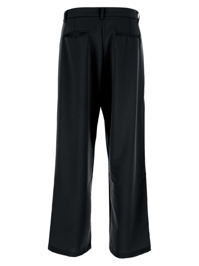 Shop Family First New Tube Basic Trousers In Black