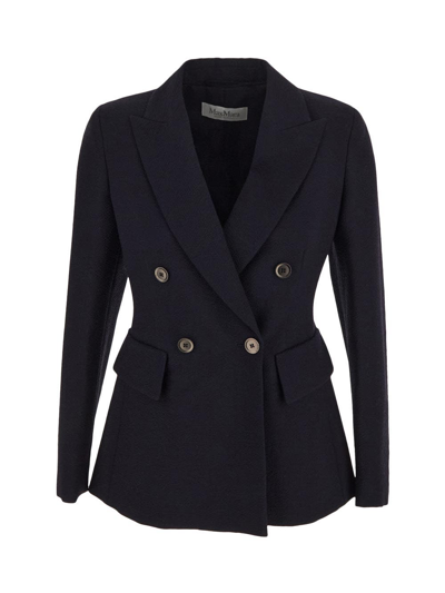 Shop Max Mara Albero Jacket In Blue