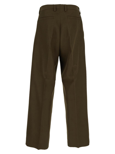 Shop Closed Hobart Wide Trousers In Green
