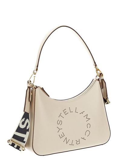 Shop Stella Mccartney Small Shoulder Bag In White