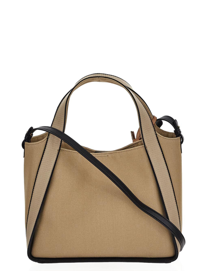 Shop Stella Mccartney Bananatex Crossbody Bag In Beige
