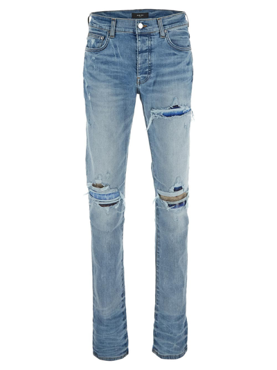 Shop Amiri Skinny Jeans In Blue