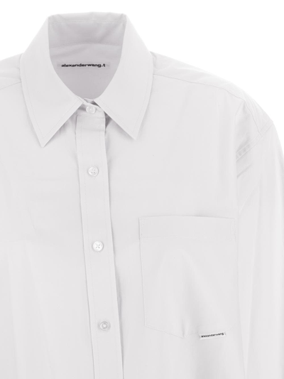 Shop Alexander Wang T Cotton Shirt In White
