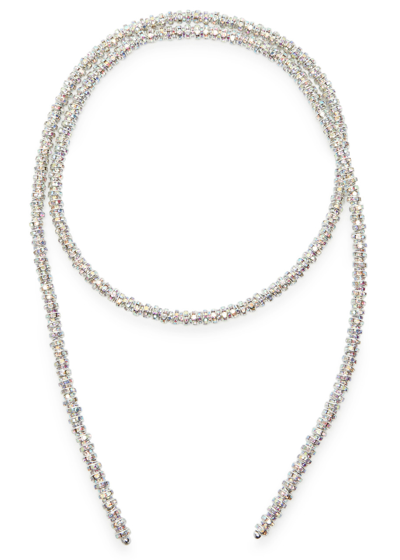 Pearl Octopuss.y Pearl Octopuss. Y Skinny Serpent Silver-plated Necklace In Silver