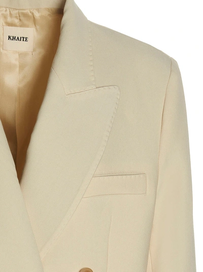 Shop Khaite 'balton' Blazer Jacket