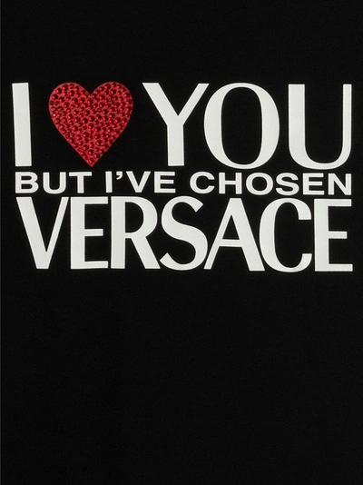Shop Versace 'i Love You' T-shirt