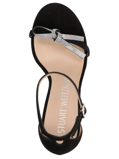 Shop Stuart Weitzman 'nude Bow' Sandals