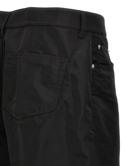 Shop Rick Owens Geth Jeans Pants Black