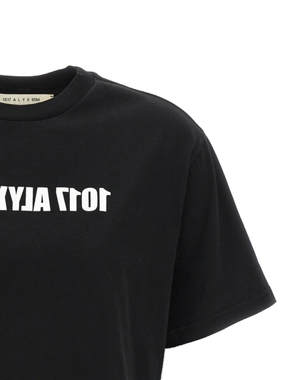 Shop 1017 Alyx 9 Sm Logo Print T-shirt White/black