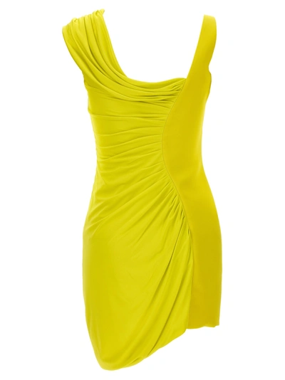 Shop Versace Medusa Dresses Yellow