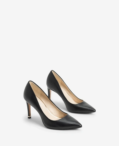 Kenneth Cole Riley 85 Leather Heel With Rebound In Black