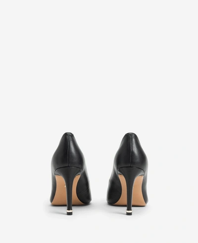 Kenneth Cole Riley 85 Leather Heel With Rebound In Black