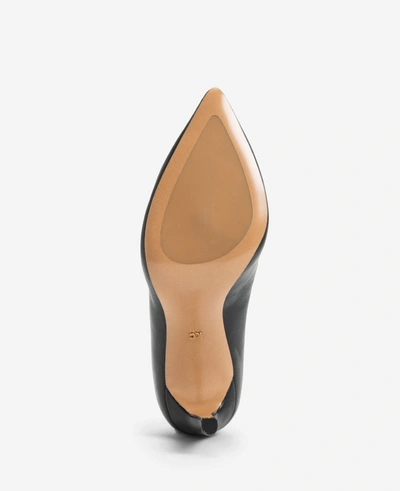 Kenneth Cole Riley 85 Leather Heel With Rebound In Black