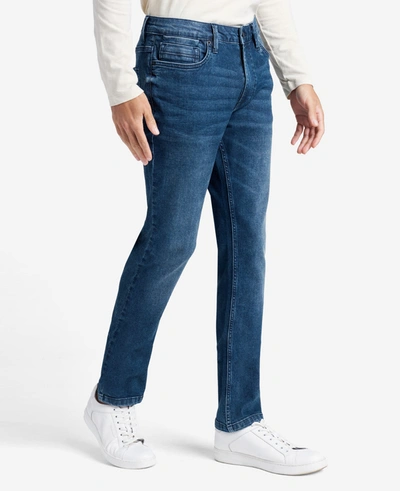 Kenneth Cole Slim-fit Recycled Stretch Denim Jean In Bethune - Blue