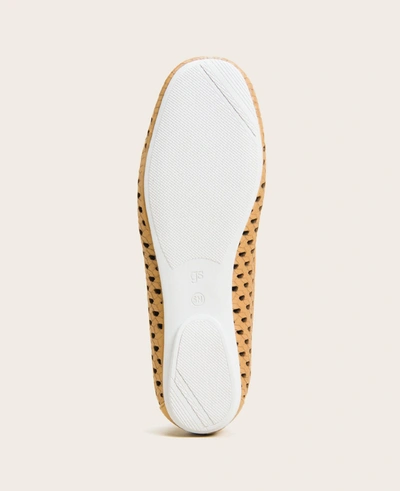Gentle Souls Eugene Travel Packable Woven Ballet Flat In Tan