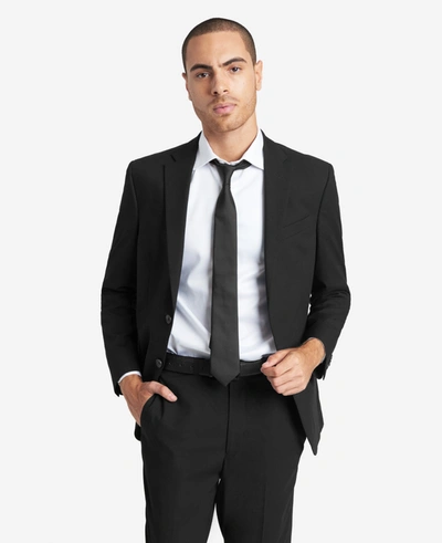 Shop Kenneth Cole Ready Flex Suit Separate Jacket In Black