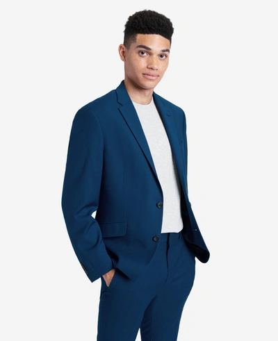 Shop Kenneth Cole Ready Flex Suit Separate Jacket In Blue