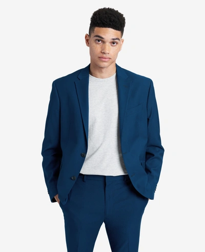 Shop Kenneth Cole Ready Flex Suit Separate Jacket In Blue