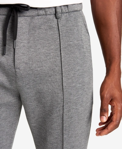 Kenneth Cole Knit Tailored Pant In Gargoyle,heather