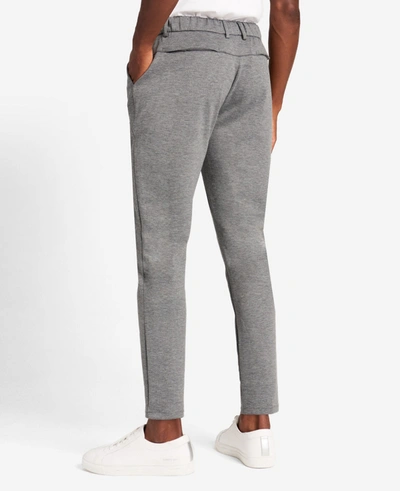 Kenneth Cole Knit Tailored Pant In Gargoyle,heather