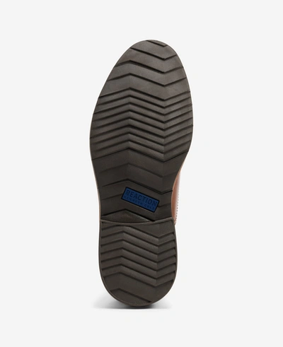 Reaction Kenneth Cole Klay Cap Toe Oxford Shoe With Flex In Cognac