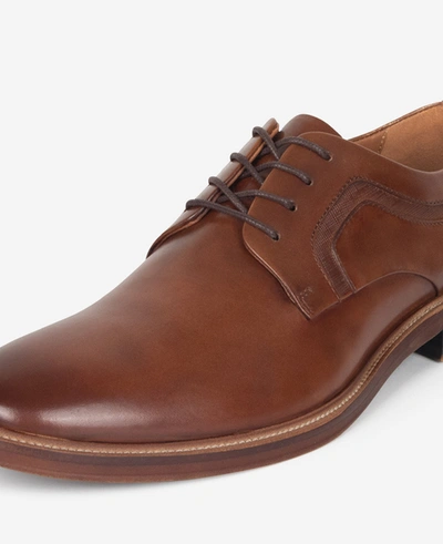 Shop Kenneth Cole Prewitt Plain Toe Oxford Shoe In Cognac