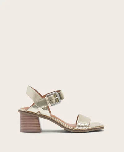 Shop Gentle Souls Maddy Leather Heel Sandal In Ice