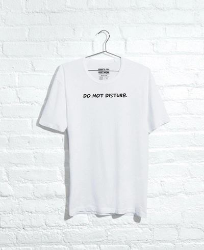 Shop Kenneth Cole Site Exclusive! Do Not Disturb T-shirt In White