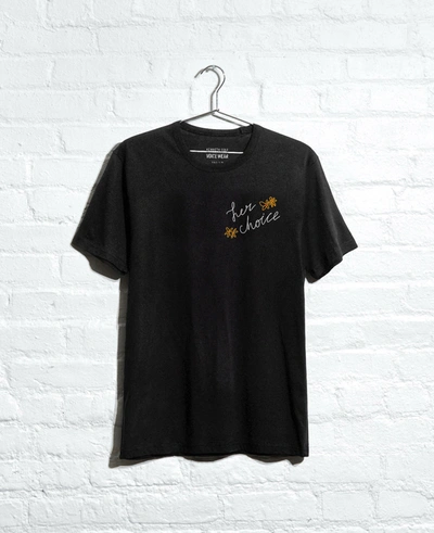 Shop Kenneth Cole Site Exclusive! Her Choice T-shirt In Black