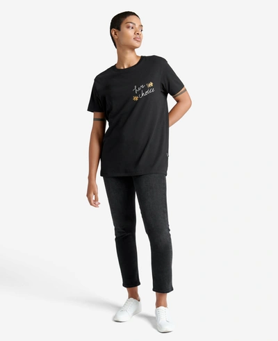 Shop Kenneth Cole Site Exclusive! Her Choice T-shirt In Black