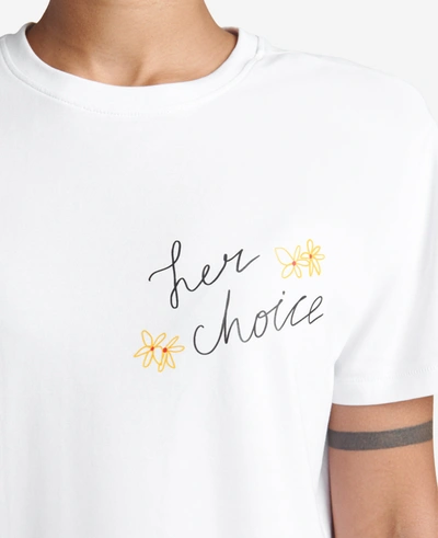 Shop Kenneth Cole Site Exclusive! Her Choice T-shirt In White