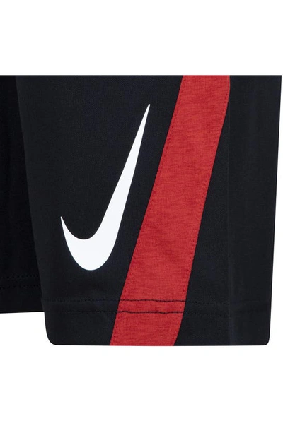 Nike Drop Dri-fit Tee & Shorts Set In Black