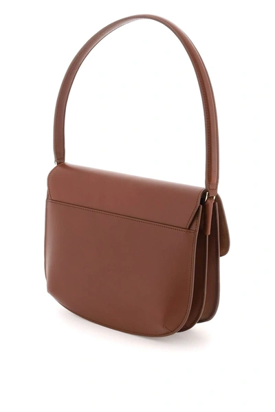 Shop Apc A.p.c. 'sarah' Shoulder Bag Women In Brown