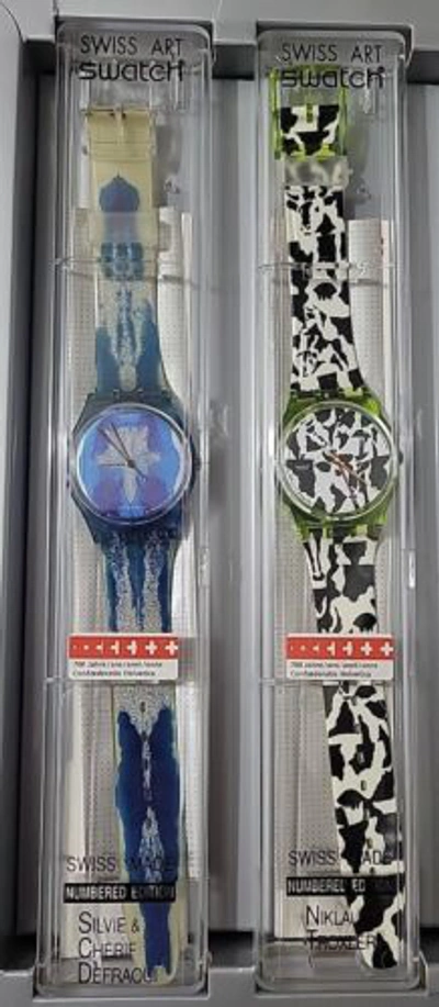 Pre-owned Swatch 1291-1991  Swiss 700th Anniversary Model Set Of 4 Limited Edition