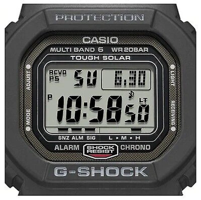 Pre-owned Casio G-shock Gw-5000u-1jf Multiband 6 From Japan