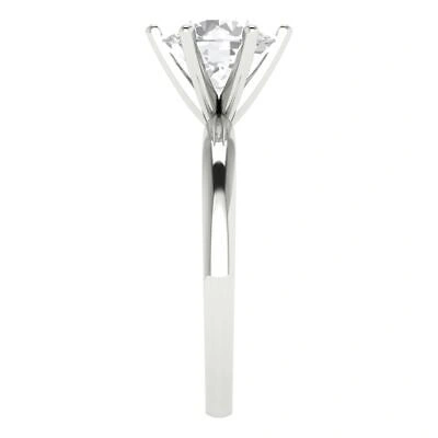 Pre-owned Pucci 1.8ct Round Cut Bridal Simulated Engagement Anniversary Ring 14k White Gold In D